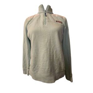 Y2K Vineyard Vines Quarter Zip Pullover Size S Sweatshirt Embroidered
